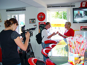 Kirschenfernsehen in der Paulinenpflege