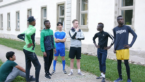 Fußballmannschaft der Paulinenpflege